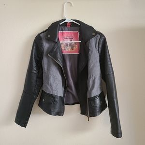 Collection B by Bernardo Faux Leather Jacket